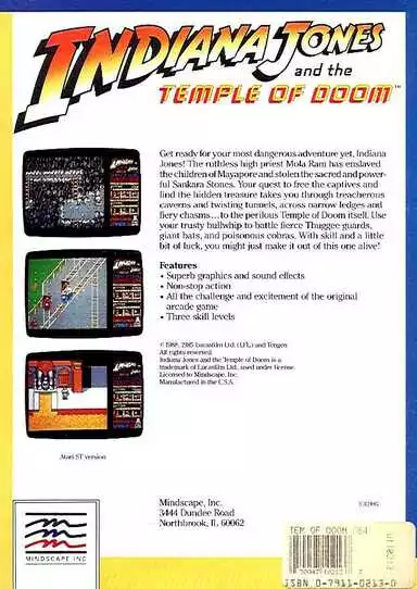 Image n° 3 - screenshots  : Indiana Jones and the Temple of Doom